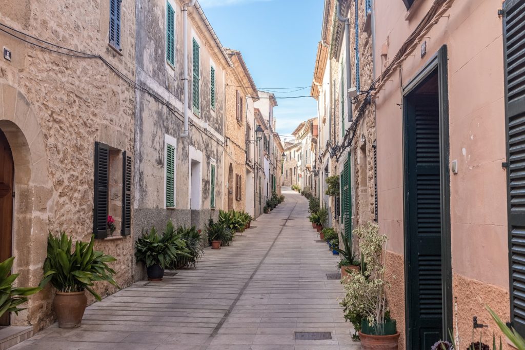 Mallorca Alcudia Architectuur Steeg