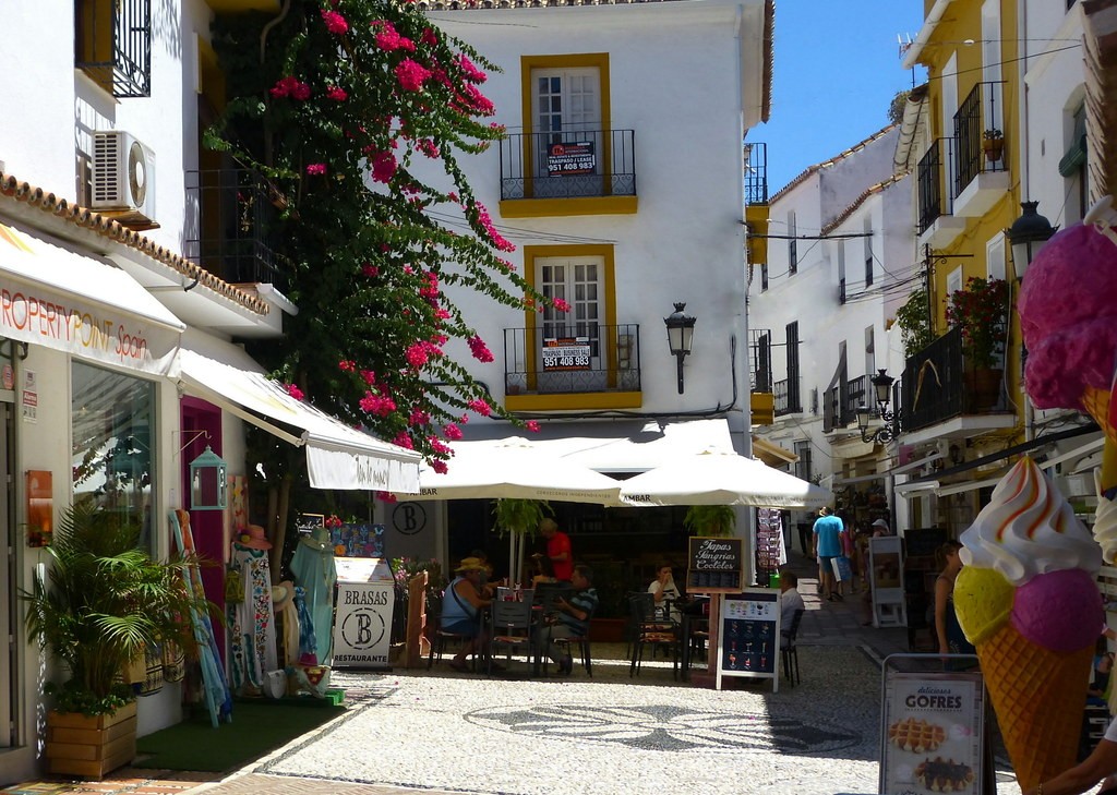 Marbella, restaurant