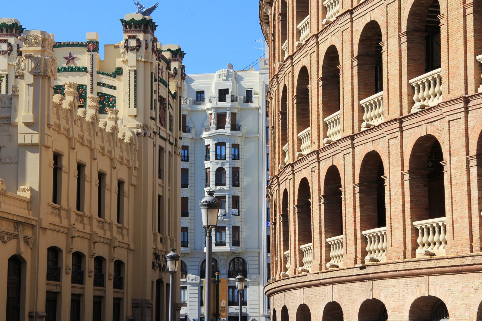 Oude gebouwen Valencia