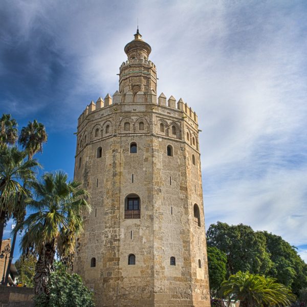 Toren Goud Sevilla Spanje Andalusië Monumenten