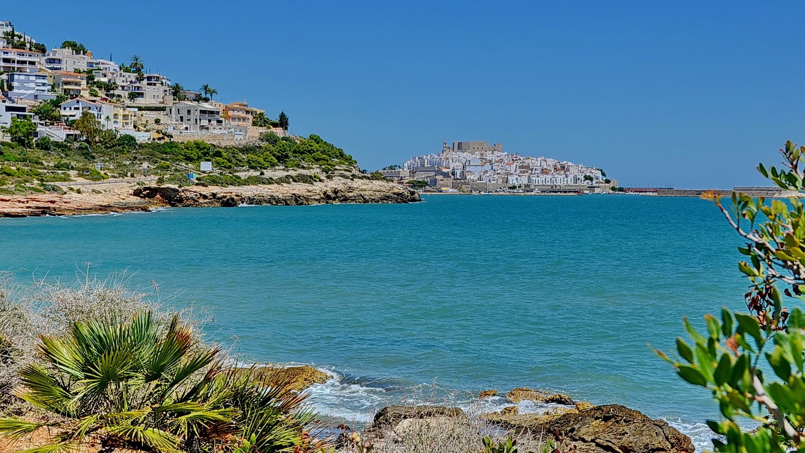 Zee, uitzicht op stad Costa Valencia