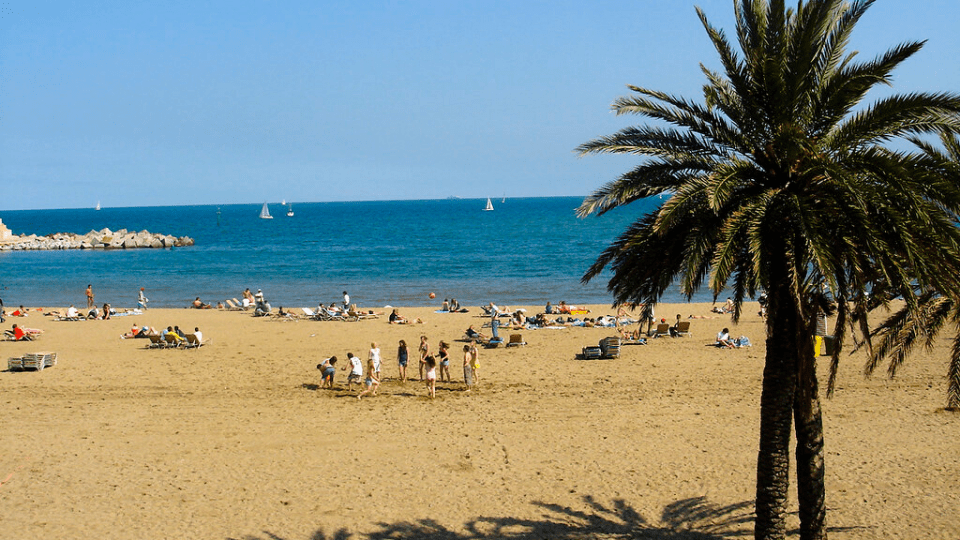 strand spanje